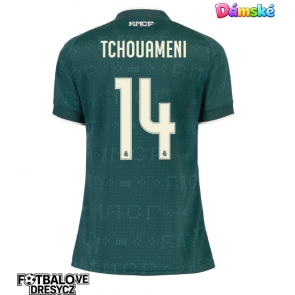 Real Madrid Aurelien Tchouameni #14 Dámské Venkovní Dres 2026-27 Krátký Rukáv Real Madrid Aurelien Tchouameni #14 Dámské Venkovní Dres 2026-27 Krátký Rukáv